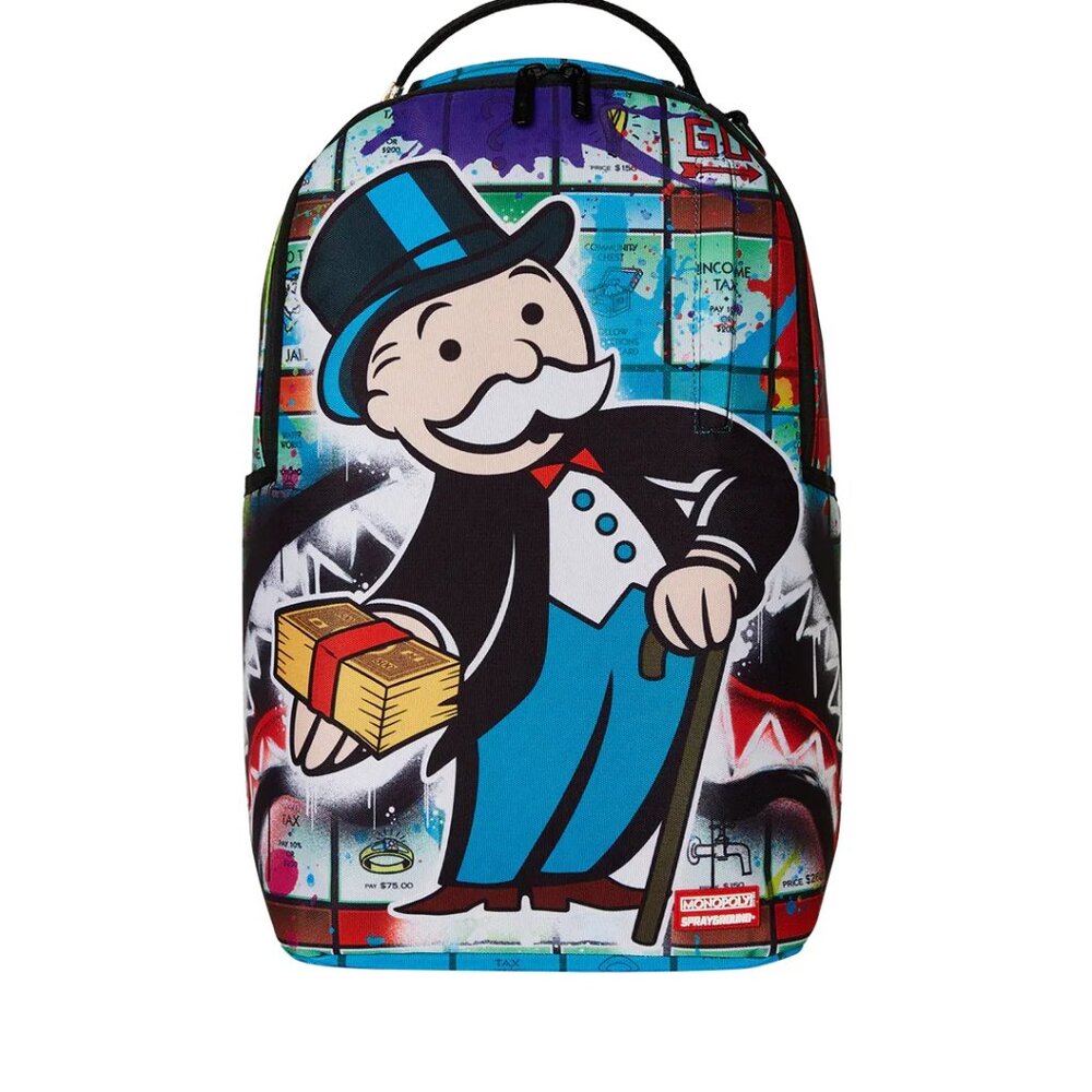 MONOPOLY MONEY MOVES BACKPACK SPRAYGROUND